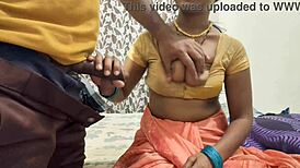 Madam fucks teacher in hardcore pussy pounding with creampie finish