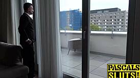 Submissive British Babe Bent Over Fucked Hard and Toyed!