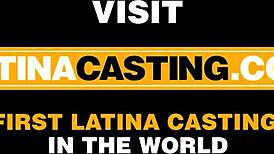 juicy tits latina begs casting agent for rough big cock pounding