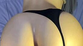 curvy blackbelt girlfriend moans rough doggystyle spanking big ass riding passionate