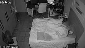 they pretend to forget the camera going wild licking milf's huge ass to mouth