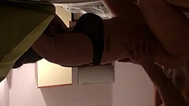 our first homemade sextape captures girlfriend's hot amateur couple fucking