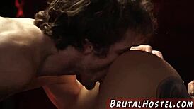 Felicity's Brunette Teen Interracial Anal Thrills Bound Tourist!