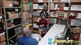 emma's bareback pounding by that horny officer feels so intense