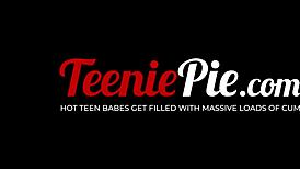 Gorgeous Blonde Evelyn Payne Spreads Silky Legs. Hammer Her Tight Vagina Deep!