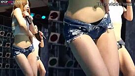 Naughty Korean Kpop dancers shake asses in steamy xxx routine