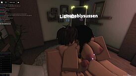 Shy Roblox fan Litfrith surrenders body for wild personalized fuck session