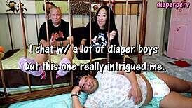 hey who's replying in abdl chats? 😏