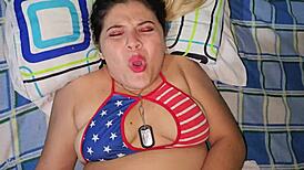 Keep pounding my american blonde anal whore