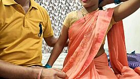 Madam fucks teacher in hardcore pussy pounding with creampie finish