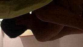 our first homemade sextape captures girlfriend's hot amateur couple fucking