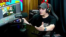 she found a thrill the plug in her ass made psy lunar stand just to give a hot kiss podcast pepum no barraco