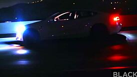 BLACKEDRAW Blonde Begs Bull for Creampie and Gets Filled!