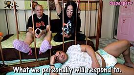 hey who's replying in abdl chats? 😏