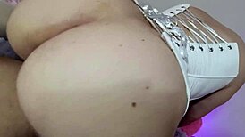 dios mio, my latina stepmom's huge cameltoe tempts me into raw double fun