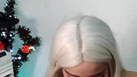 Wellington explodes deep in witch's throat after wild Halloween suck