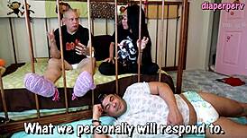 hey who's replying in abdl chats? 😏