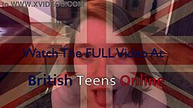 bet this british teen's sloppy deepthroat and tit wank leaves you covered