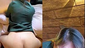 tante indonesia sneaks doggystyle fuck with boss at work showing big ass tits