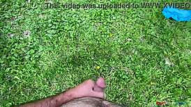 short-haired brunette moans homemade first outdoor forest masturbation 2024