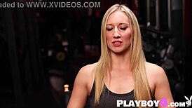 Big ass ebony babe and milf rip clothes stretching bubble butts post-workout group striptease