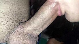 started my morning with a sloppy deepthroat on that monster cock then swallowed every drop