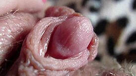 ever seen a big clit explode in orgasm?