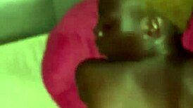 Olamay Takes Hard Doggy Pounding in Underwear