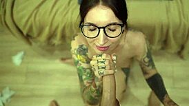 Pounding housemaid's ass hard ends in massive facial cumshot blast!