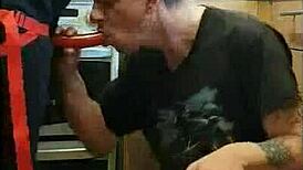 I'm pegging boyfriend's ass in kitchen cornfield bathroom ass to mouth!