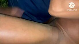 wife cheats cuck with hung black stud on empty street