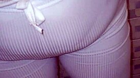 my best friend's mom catches me jerking with her panties and sucks till i cum in her mouth