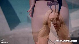 Angie Lynx Craves Double Penetration in Lingerie with Anal and Deepthroat