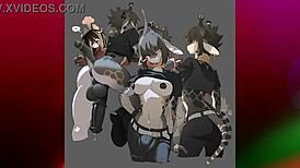 mysterious futa unleashes cum in shemale anal frenzy comp 7