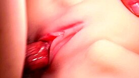 check this pink smooth vagina up close... perfect for toys and double fun