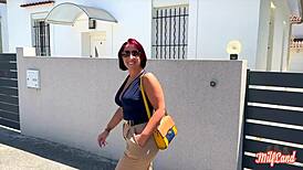 vanessa's huge tits tease in rouen slut play