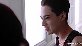 stepmom, need a handjob from your big tits mother-in-law?