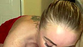 step sis heads to toilet but step bro waits with huge dick ready to suck?