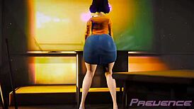 big bubble butt shakes twerks and bounces seductively close up