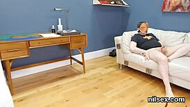 Kinky Nympho Explores Anal Therapy In Madhouse Awkwardly Subtly