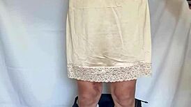 Japanese schoolgirl uniform with sexy lingerie anal buttplug pierced nipples panty sniffing