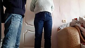 stepsis lets me cum in her mouth as thank you gift after pussy licking