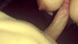 ex-girlfriend blows my huge cock before creampie doggystyle!