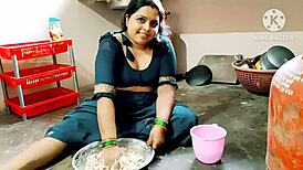 desi indian mom takes hardcore pounding right in kitchen shadows?