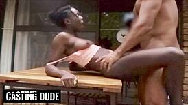 insane ebony tinder babe deepthroats bbc on first date!