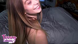 molly little tempts stepdad's urges right before family dinner