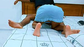 whoa caught this indian milf bhabhi fucking student with big natural tits cowgirl