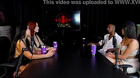 saucy interview packed with filthy action starring maria bittencourt negro top oficial thaisa redvelvet and tifany rocha in porn cast brazil part 5