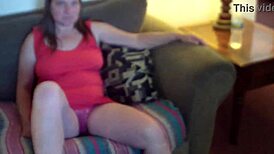 check out this wife totally losing it in pure heat