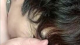 Chienne Marie Suce Three Queues Cumshot